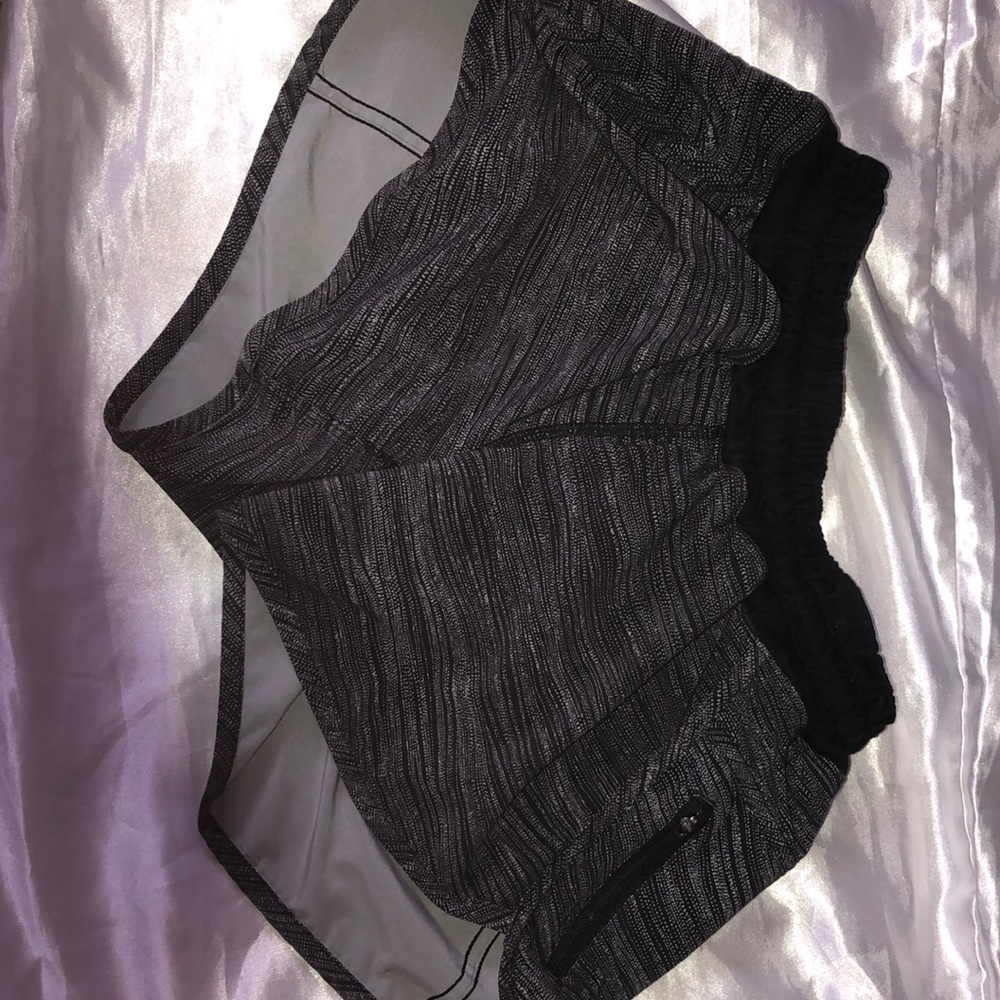 Gray lululemon shorts